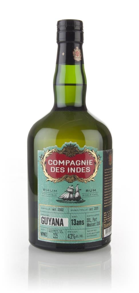 Demerara Distillers 13 Year Old - Guyana Rum (Compagnie des Indes) Dark Rum