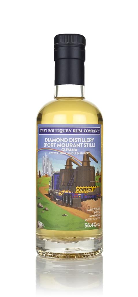 Diamond Distillery Dark Diamond (Port Mourant Still) 11 Year Old (That Boutique-Y Rum Company) Rum