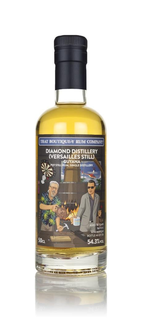 Diamond Distillery Dark Diamond (Versailles Still) 16 Year Old (That Boutique-Y Rum Company) Rum