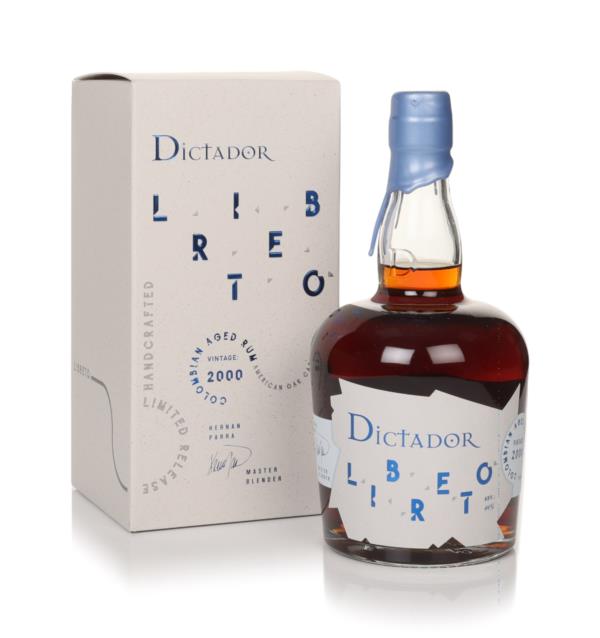 Dictador 22 Year Old 2000 (cask AO-362) Libreto American Oak Cask Dark Rum