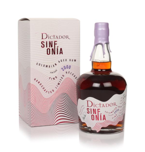 Dictador 22 Year Old 2000 (cask ExSH-495) Sinfonia Fino Dark Rum
