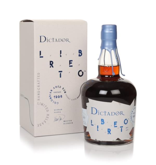 Dictador 24 Year Old 1998 (cask SH-563) Libreto Sherry Cask Dark Rum