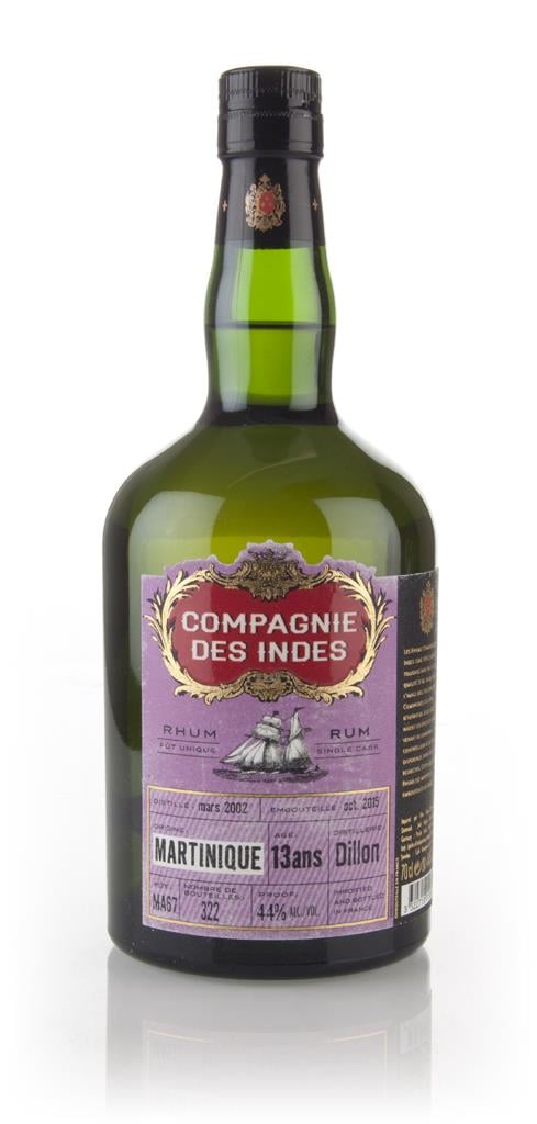Dillion 13 Year Old - Martinique Rhum (Compagnie des Indes) Rhum Agricole Rum