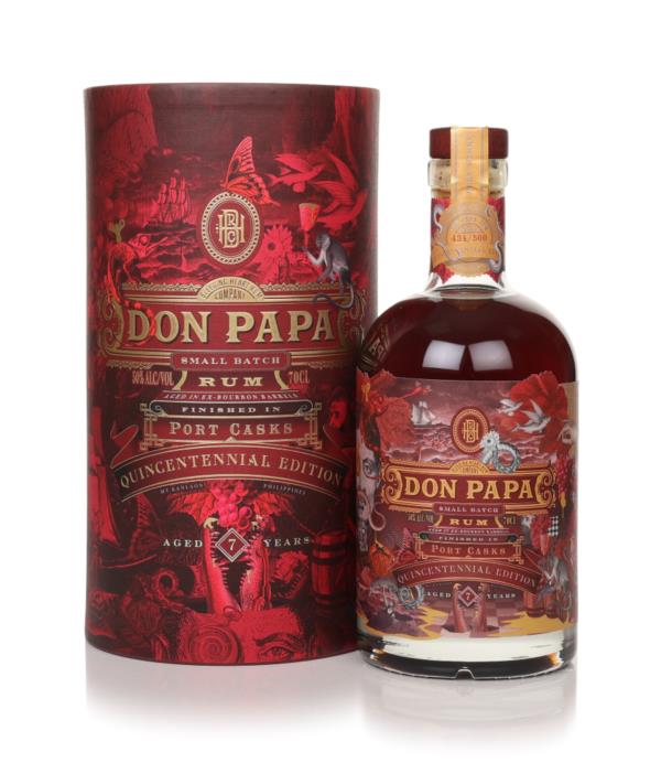 Don Papa 7 Year Old Port Casks Finish - Quincentennial Edition Dark Rum