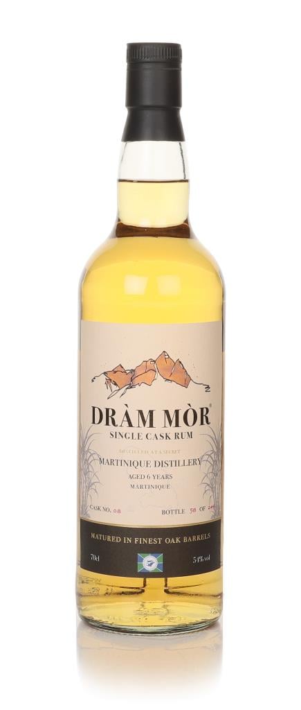 Drm Mr Dark Martinique 6 Year Old (Cask 8) - Dram Mor Rum