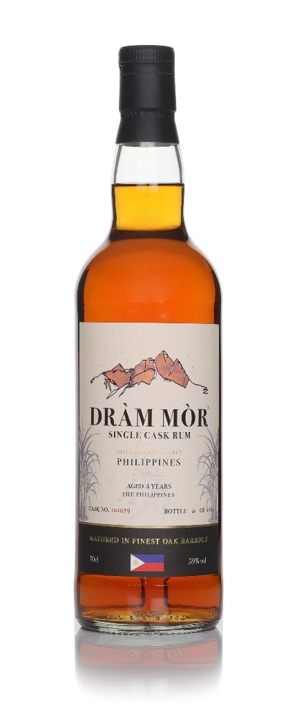 Drm Mr Dark Philipines 4 Year Old 2021 (Cask 101079) - Dram Mor Rum
