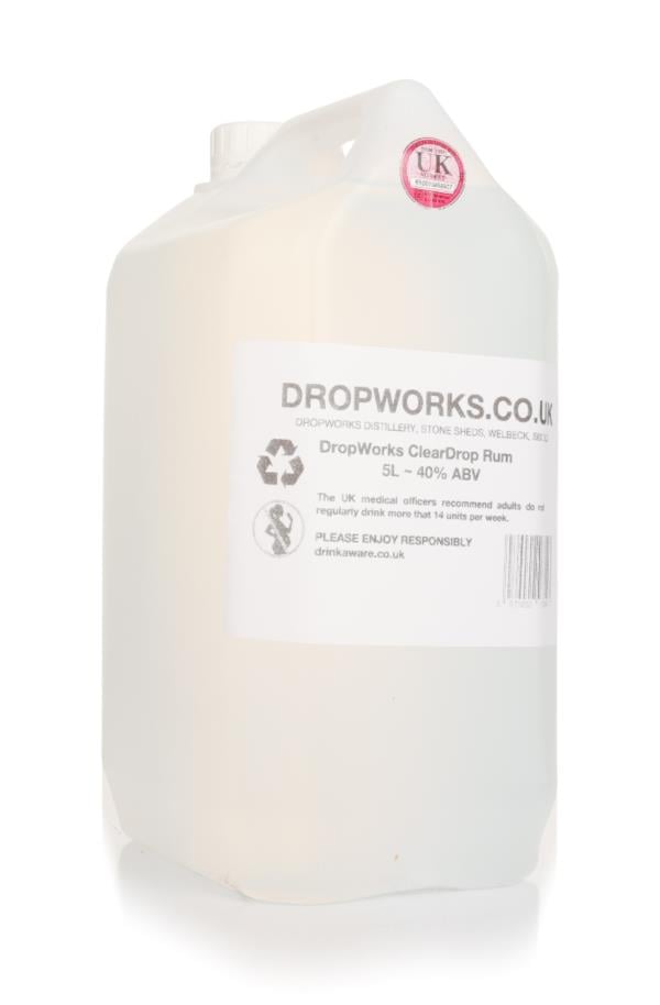 DropWorks Clear Drop Rum (5L Refill) White Rum