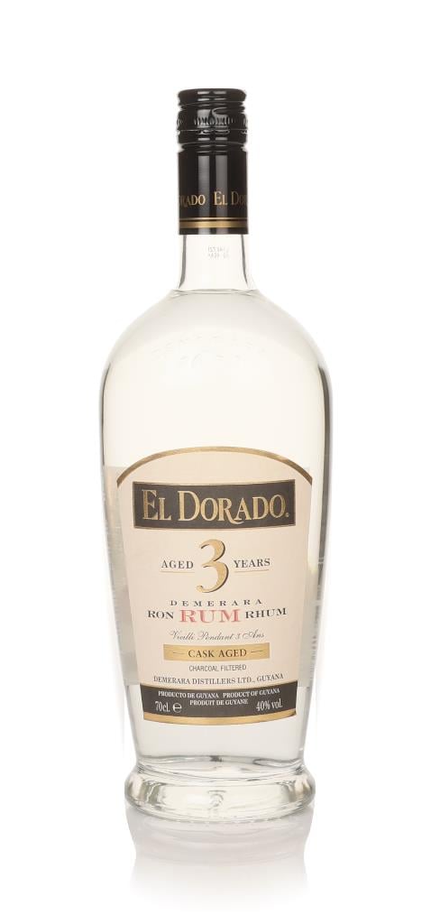 El Dorado 3 Year Old White Rum 3cl Sample White Rum