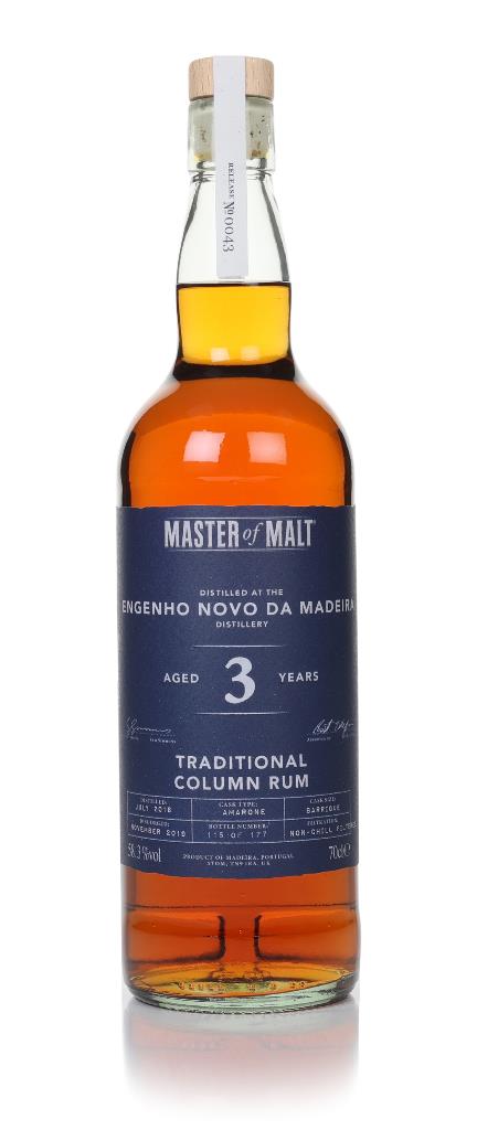 Engenho Novo da Madeira 3 Year Old 2016 (Master of Malt) Dark Rum
