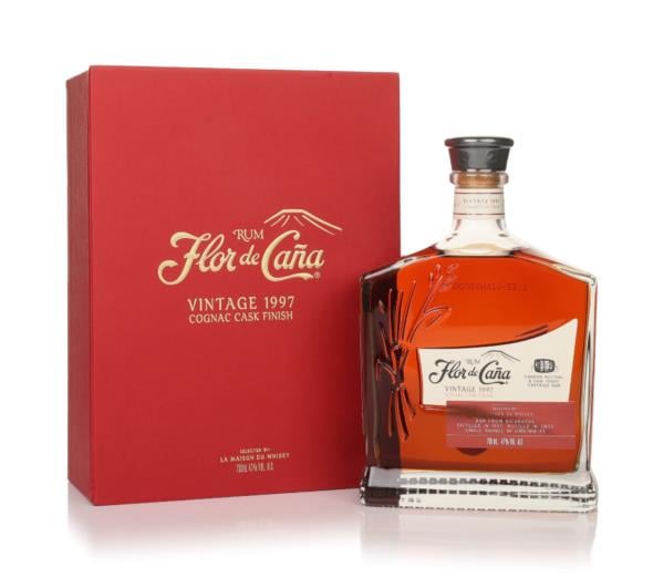 Flor de Cana Vintage 1997 Single Cask - Cognac Cask Finish Dark Rum