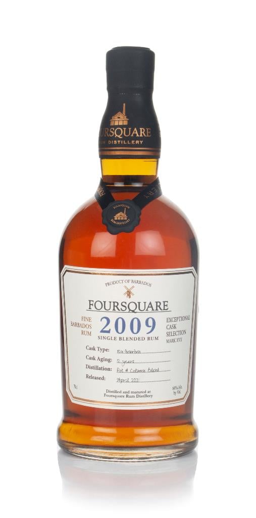 Foursquare 12 Year Old 2009 - Exceptional Cask Selection Dark Rum