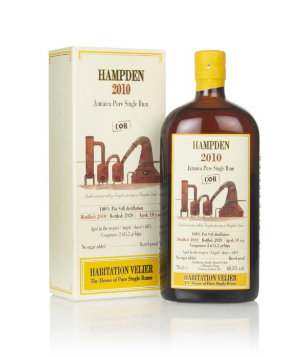 Hampden 10 Year Old 2010 C<>H - Habitation Velier Dark Rum