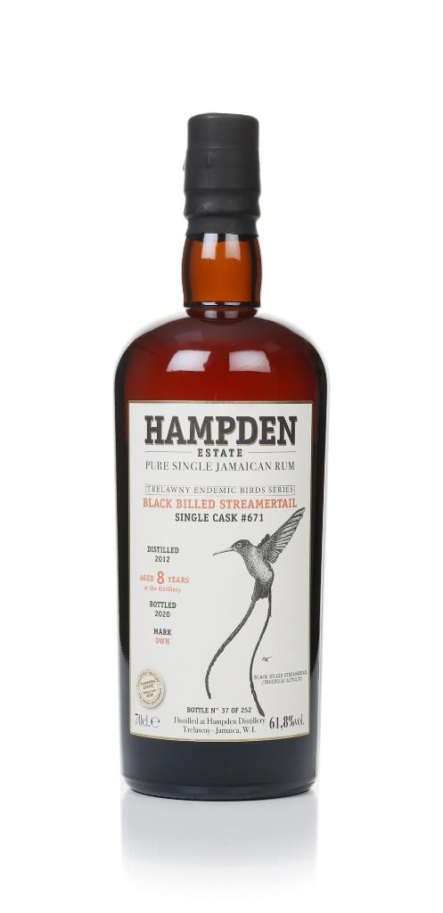 Hampden Estate 8 Year Old 2012 (cask 671) - Trelawny Endemic Bird Seri Dark Rum