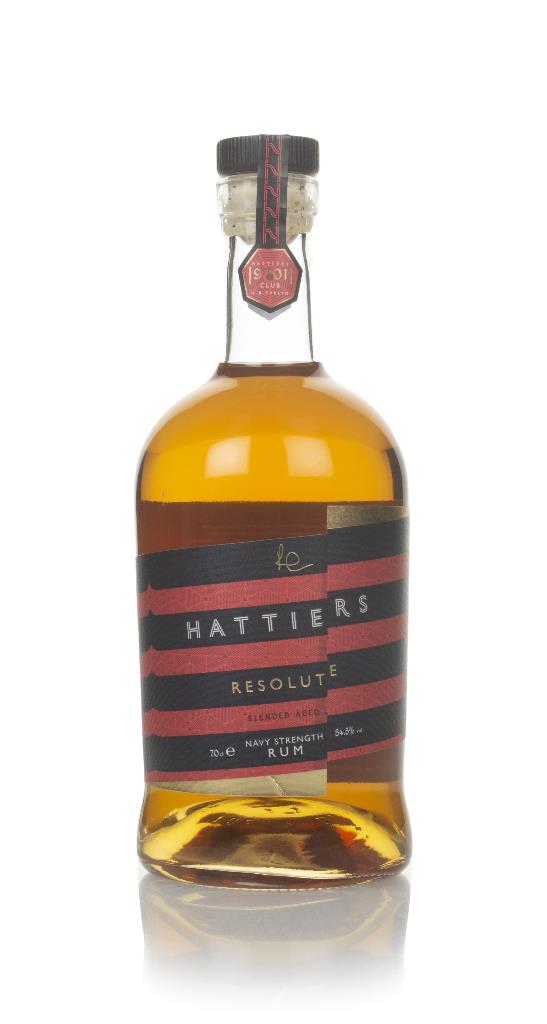 Hattiers Dark Resolute Navy Strength Rum
