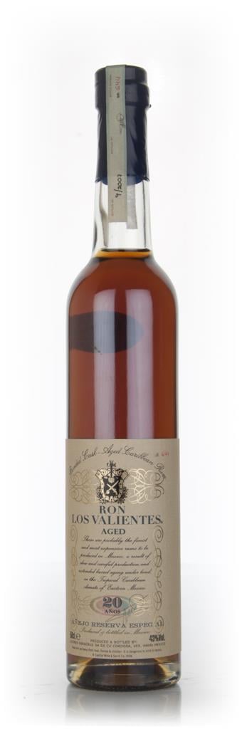 Ron Los Valientes 20 Year Old Dark Rum