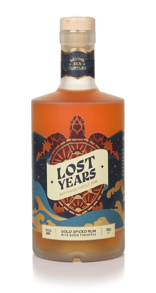 Lost Years Wandering Turtle Gold Spiced Rum with Queen Pineapple Spiced Rum