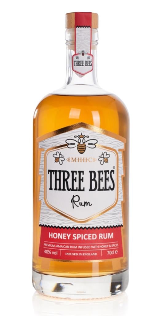 Market Harborough Honey Co Orange Three Bees - Honey Spiced Spiced Rum