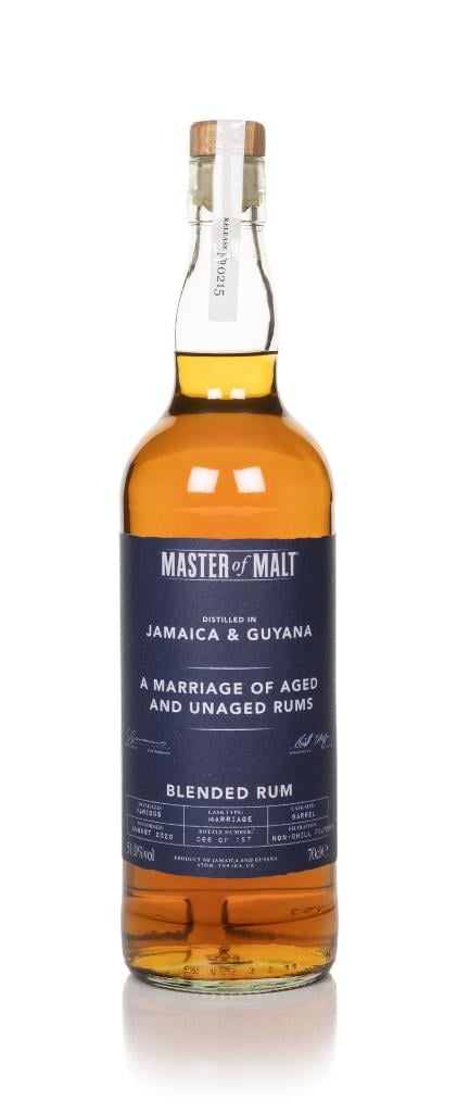 Jamaica & Guyana Blended Rum (Master of Malt) Dark Rum