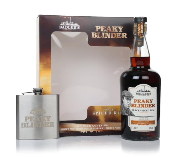 Peaky Blinder Spiced Rum Gift Pack with Hip Flask Spiced Rum