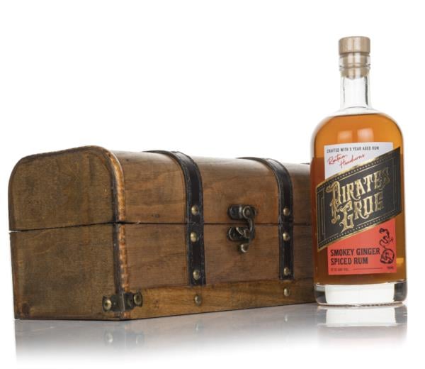 Pirate's Grog Rum Ltd Pirate's Grog Smokey Ginger Spiced Rum Gift Chest Spiced Rum