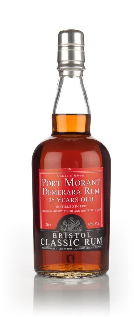 Port Morant 25 Year Old 1990 Oloroso Sherry Cask Finish (Bristol Spiri Dark Rum