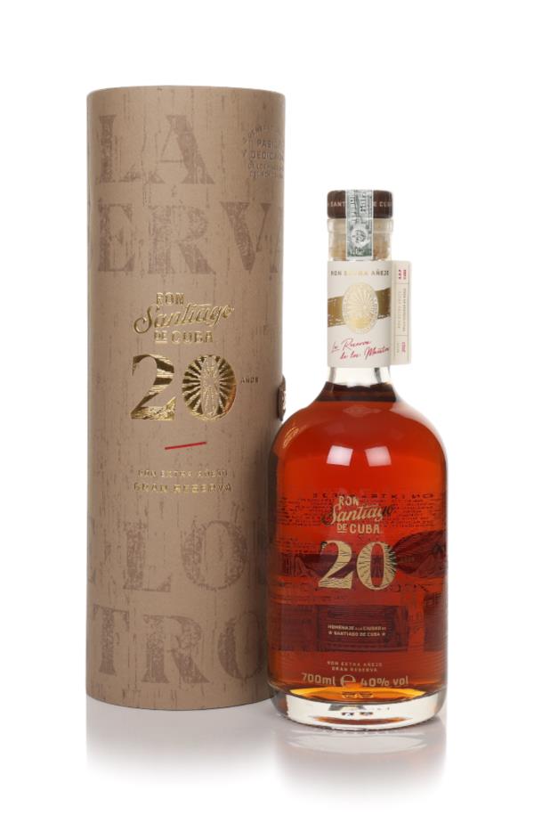 Ron Santiago de Cuba 20 Year Old Extra Anejo Gran Reserva Dark Rum