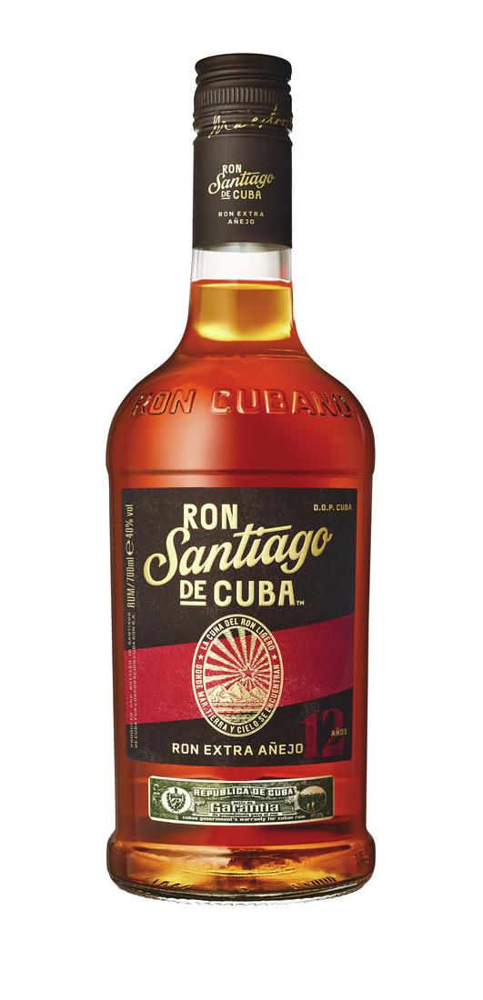 Ron Santiago De Cuba Dark 12 Year Old Extra Anejo Rum