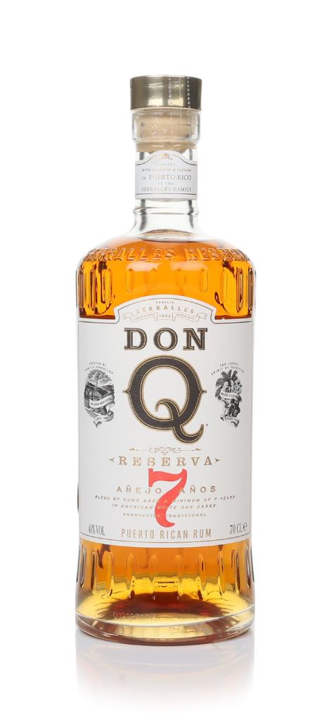 Don Q Dark Reserva 7 Year Old Anejo Anos Rum