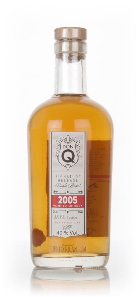 Don Q Signature Release Single Barrel 2005 Dark Rum