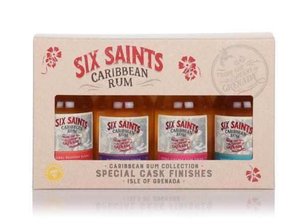 Six Saints Caribbean Rum Collection - Special Cask Finishes (4 x 5cl) Dark Rum