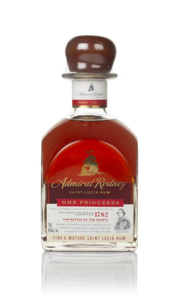 Admiral Rodney Rum - HMS Princessa Dark Rum