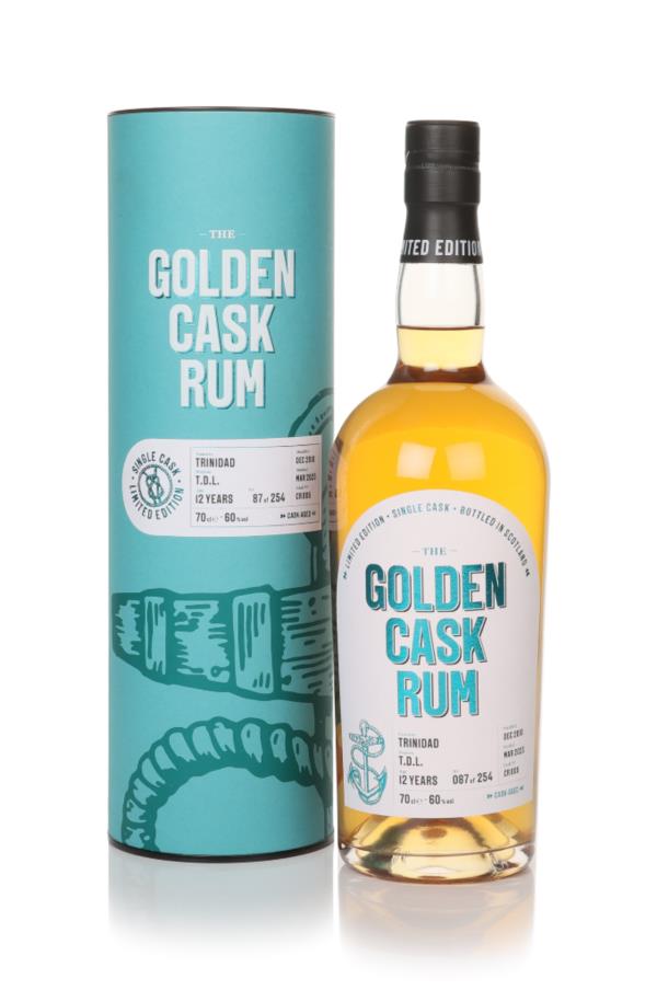 T.D.L. 12 Year Old 2010 (cask CR005) - The Golden Cask Rum (House of M Dark Rum