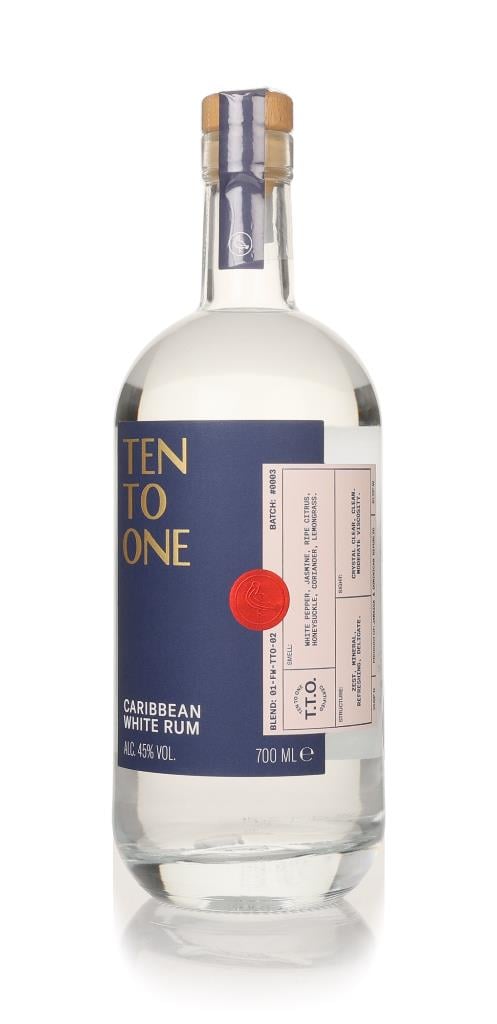 Ten To One Caribbean White White Rum