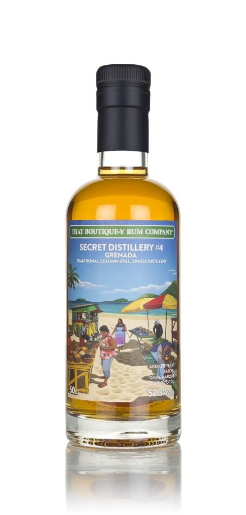 That Boutique-Y Rum Company Dark Secret Distillery #4 20 Year Old (That Boutique-Y Rum Company) Rum