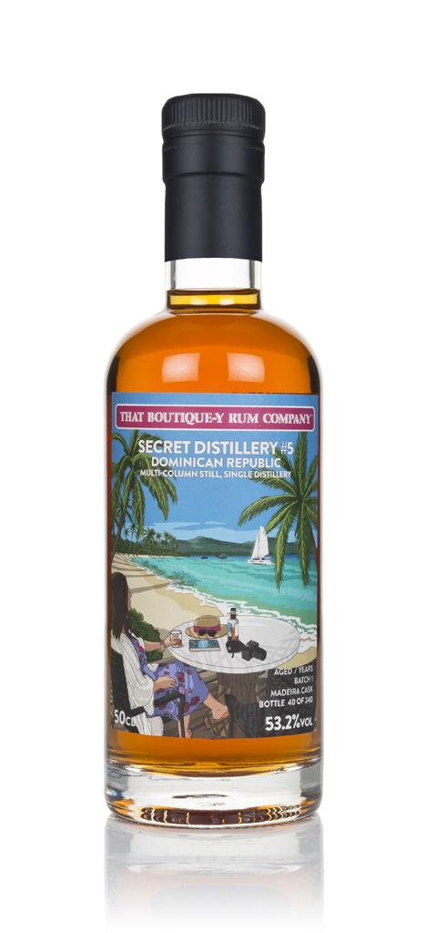 That Boutique-Y Rum Company Dark Secret Distillery #5 7 Year Old (That Boutique-Y Rum Company) Rum
