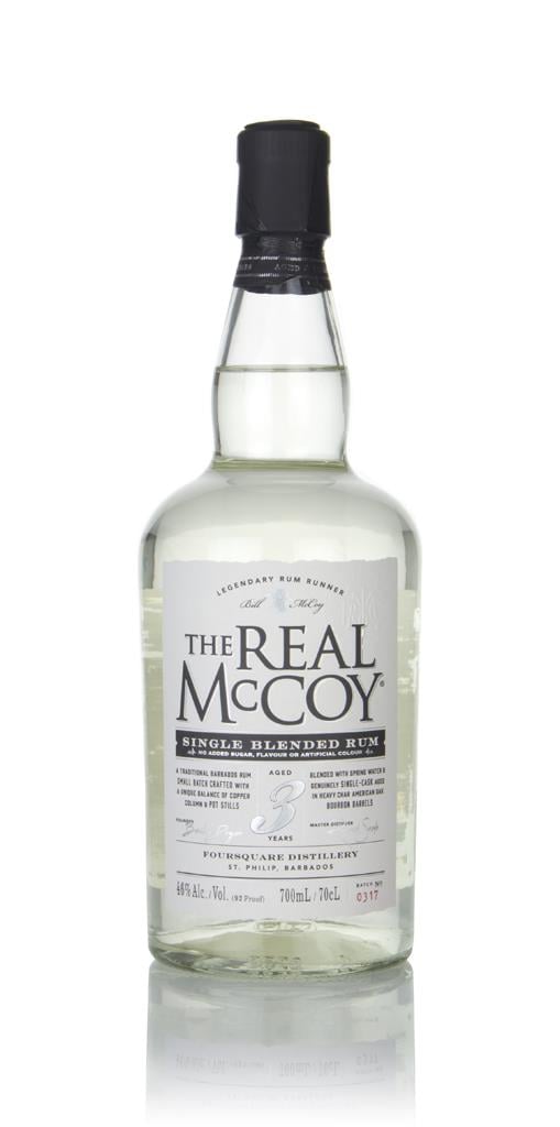 The Real Mccoy White 3 Year Old Single Blended Rum