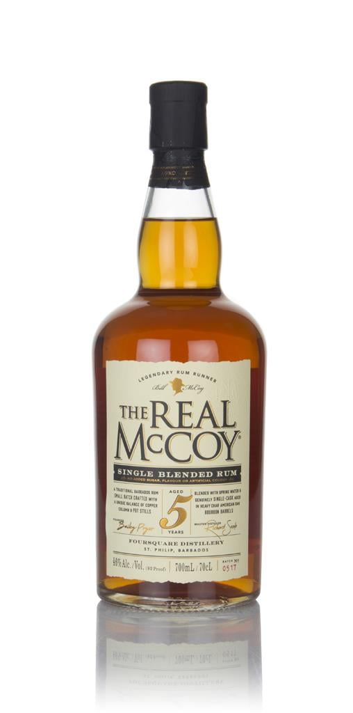 The Real McCoy 5 Year Old Single Blended Dark Rum