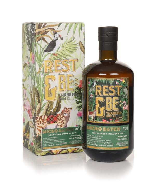 Micro Batch 13 Year Old Jamaican Rum Antipodes - Rest & Be Thankful Rum