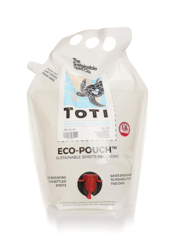 Toti White Rum Eco-Pouch (The Sustainable Spirit Co.) White Rum