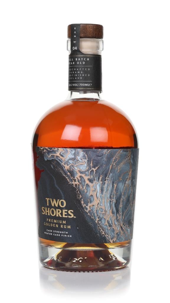 Two Shores Dark Rum - Cask Strength (Peated Cask Finish) Rum