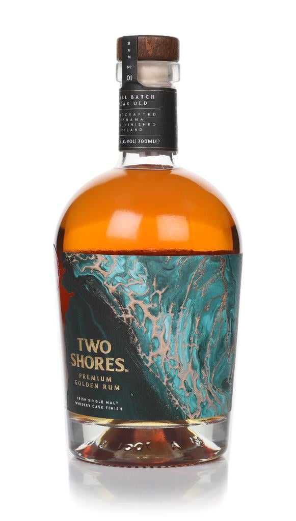 Two Shores Rum - Irish Single Malt Whiskey Cask Finish Dark Rum