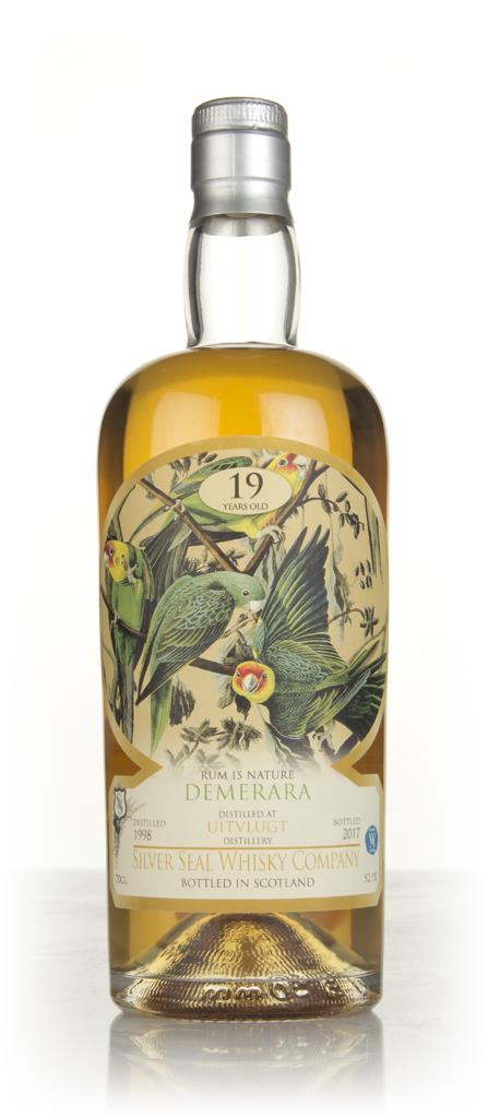 Uitvlugt 19 Year Old 1998 - Rum is Nature (Silver Seal) Dark Rum