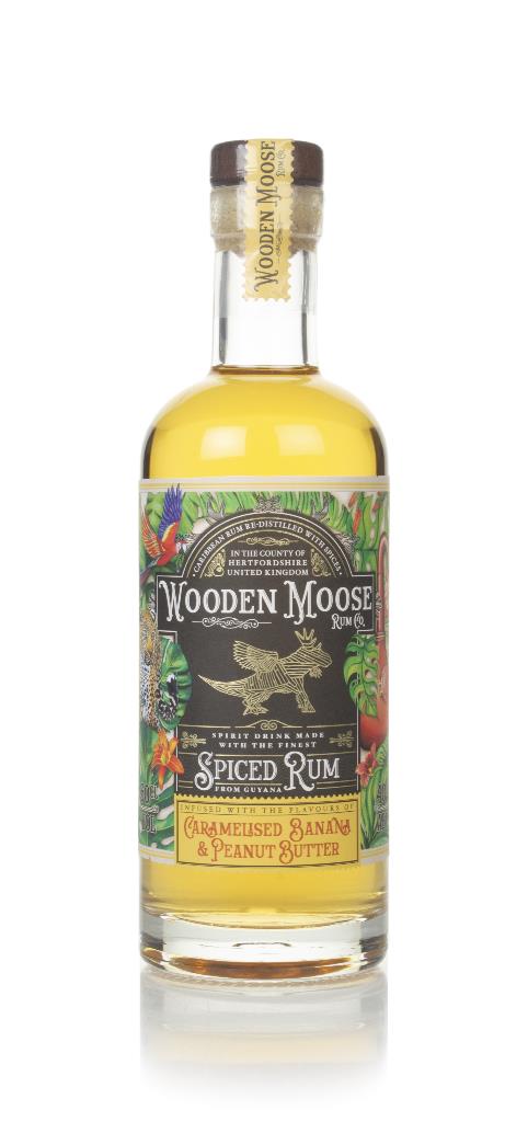 Wooden Moose Caramelised Banana & Peanut Butter Spiced Flavoured Rum