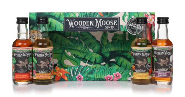 Wooden Moose Rum Co. Gift Set (4 x 50ml) Flavoured Rum