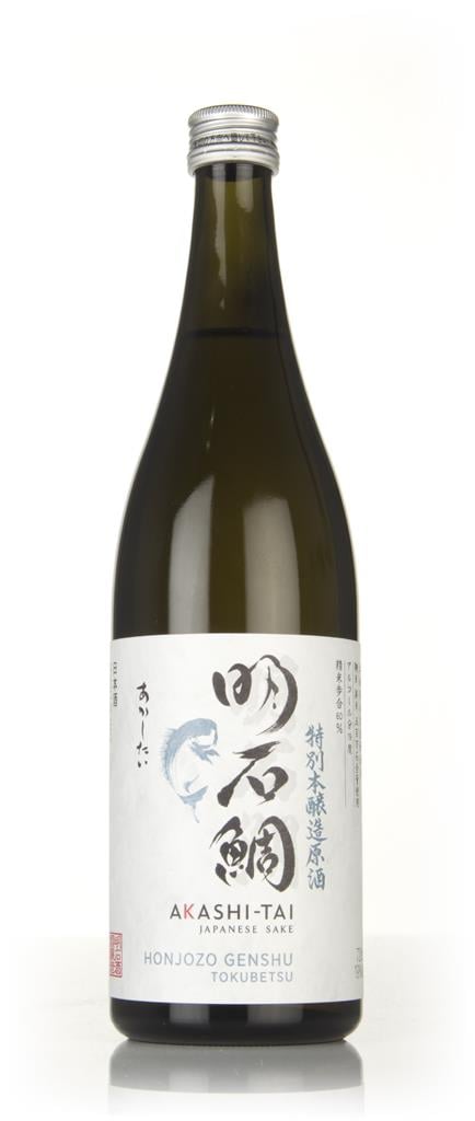 Akashi-Tai Honjozo Genshu Tokubetsu Honjozo Sake