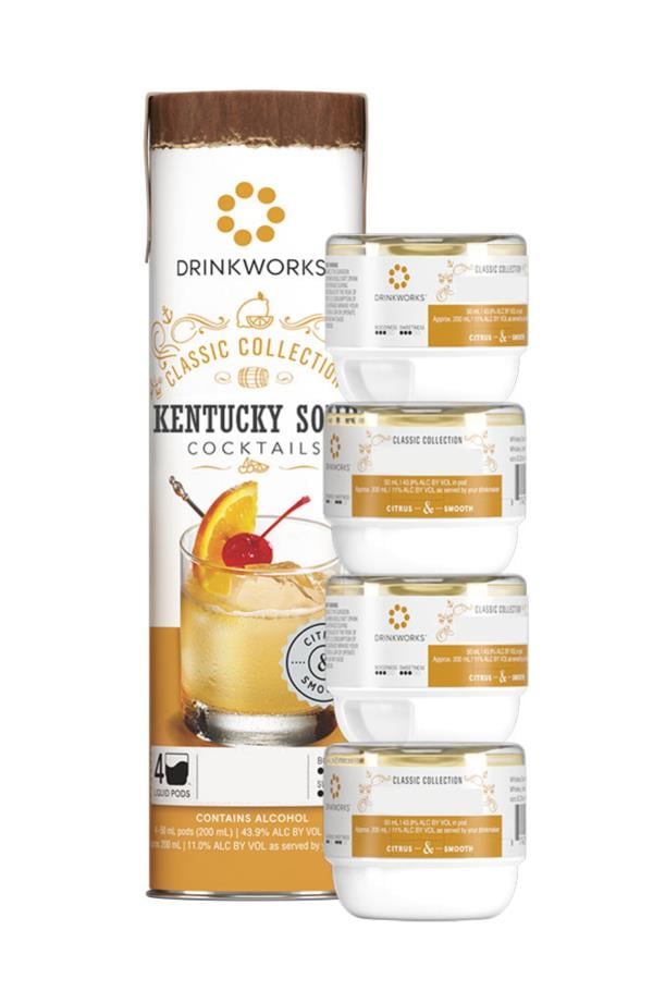Drinkworks Kentucky Sour Tube (4x Pods) Cocktails Spirit