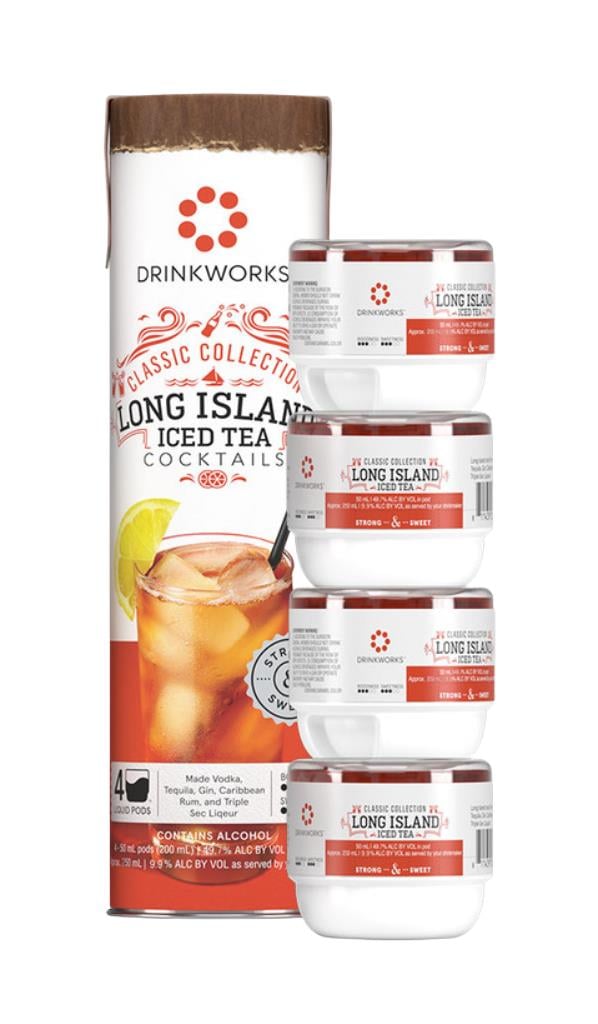 Drinkworks Long Island Iced Tea Tube (4x Pods) Cocktails Spirit