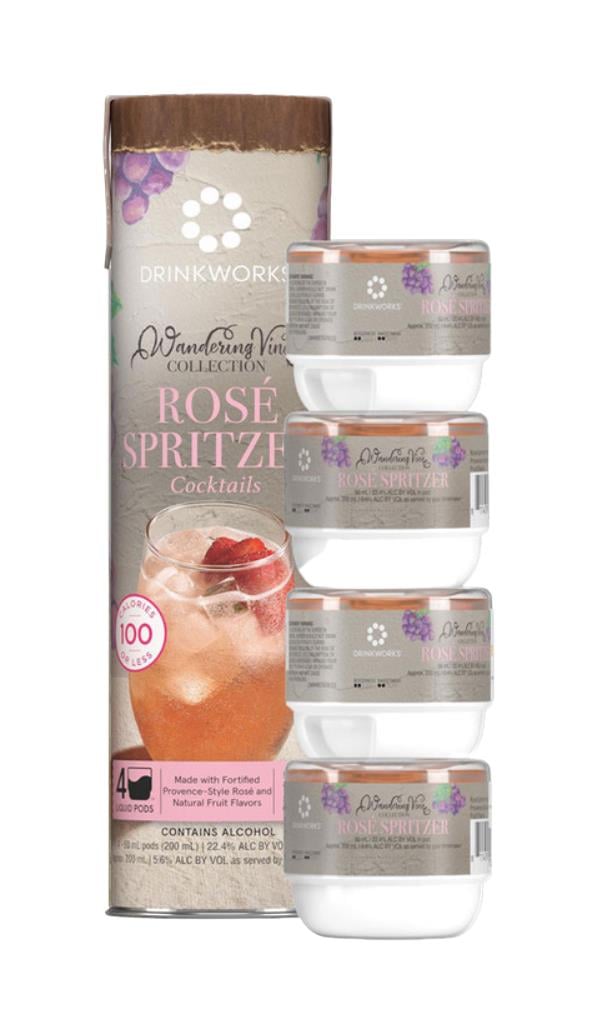 Drinkworks Rose Spritzer Tube (4X Pods) Cocktails Spirit