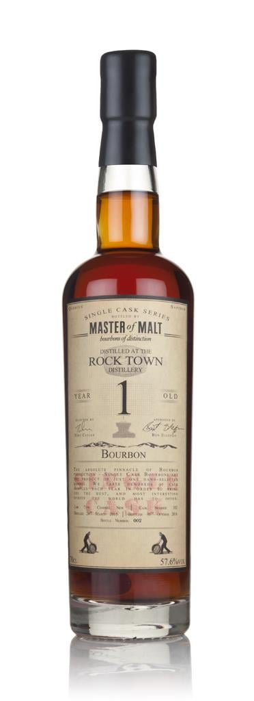 Rock Town 1 Year Old 2015 (cask 352) - Single Cask (Master of Malt) Bourbon Spirit Rock Town 1 Year Old 2015 (cask 352) - Single Cask (Master of Malt) Bourbon Spirit