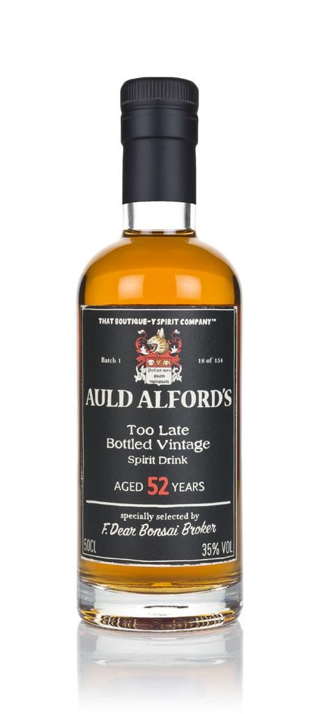 Auld Alford's Spirit Drink 52 Year Old (That Boutique-y Spirit Company Spirit